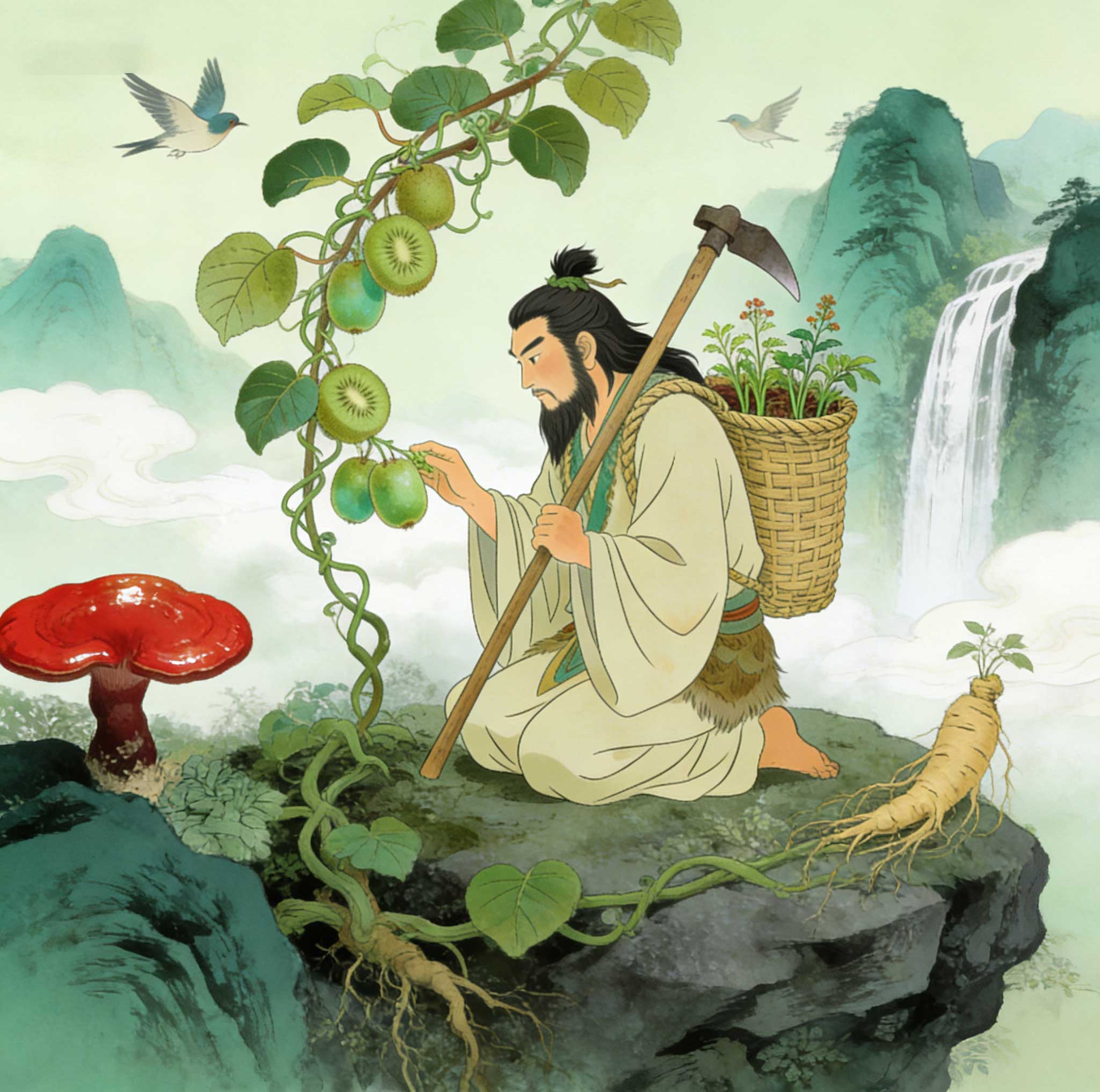 神农尝百草传说